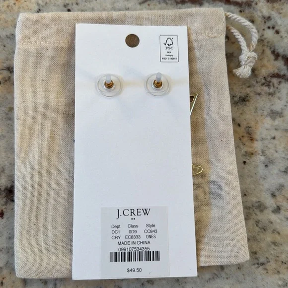 J. Crew Martini Statement Earrings - Picture 5 of 8